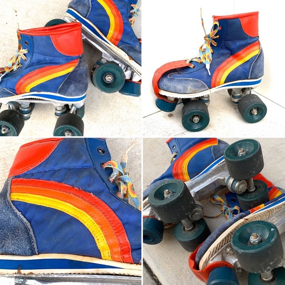 vintage vans roller skates